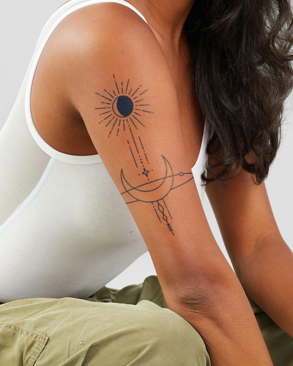 sun and moon tattoos for men 0045