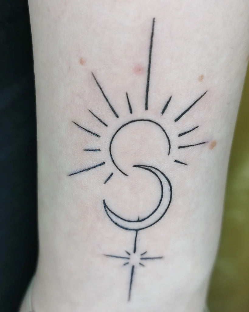 sun and moon tattoos for men 0072