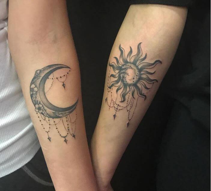 sun and moon tattoos for men 0081