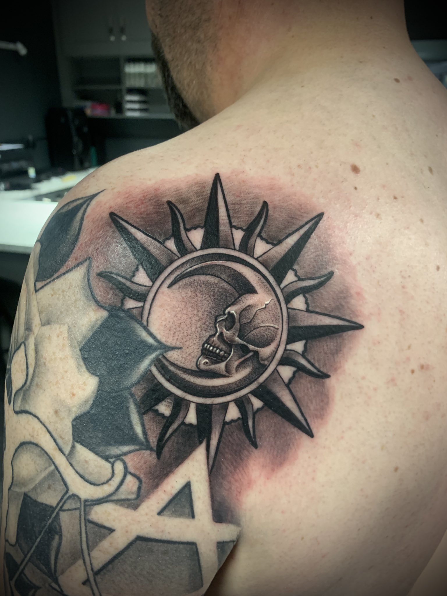 sun and moon tattoos for men 0092