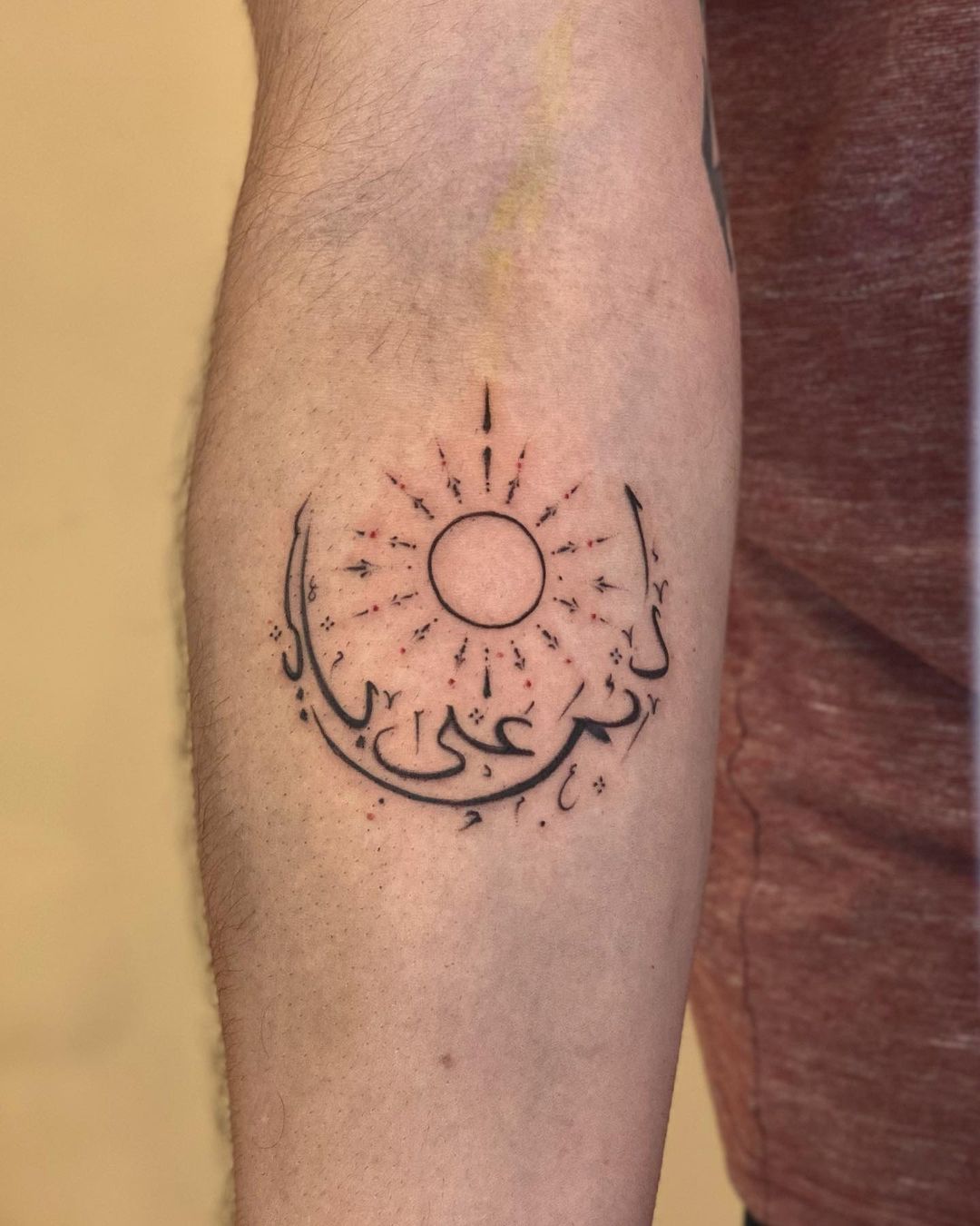 sun and moon tattoos meaning for men