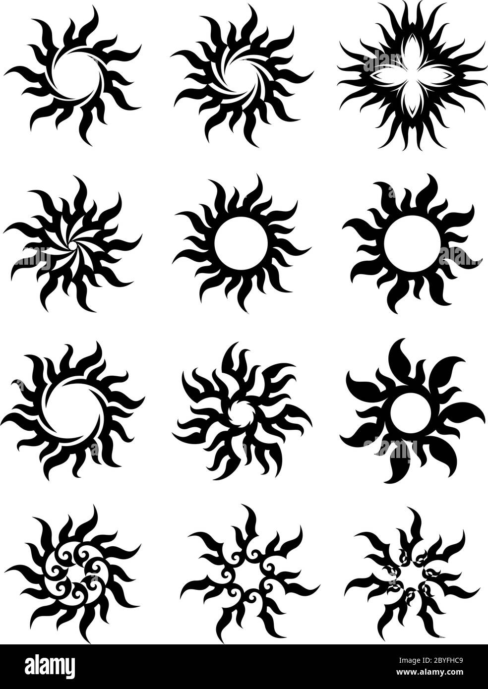 sun tattoos for men placement recommendations