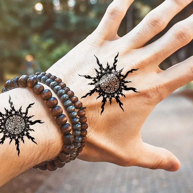 sun tattoos for men 0021