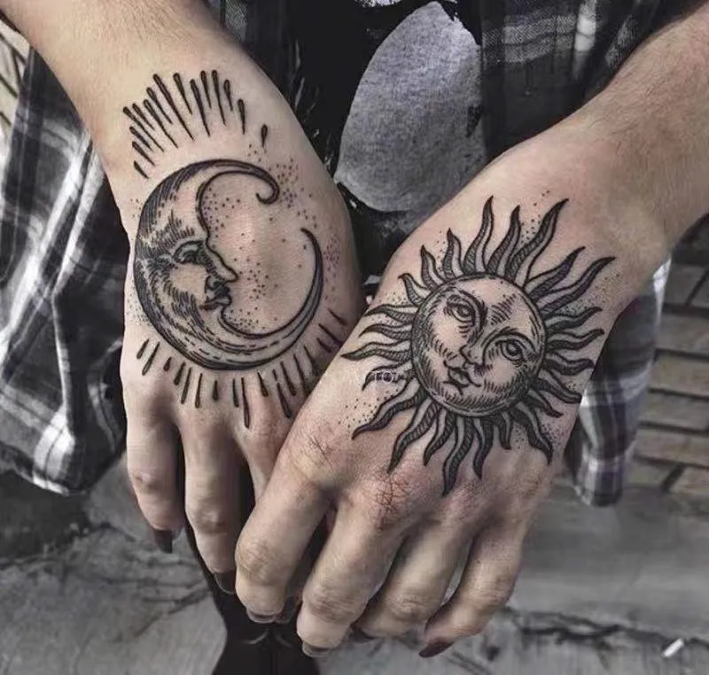 sun tattoos for men 0032