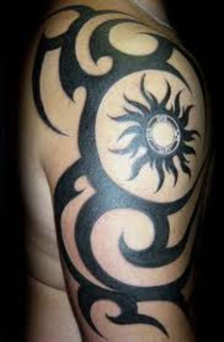 sun tattoos for men 0033