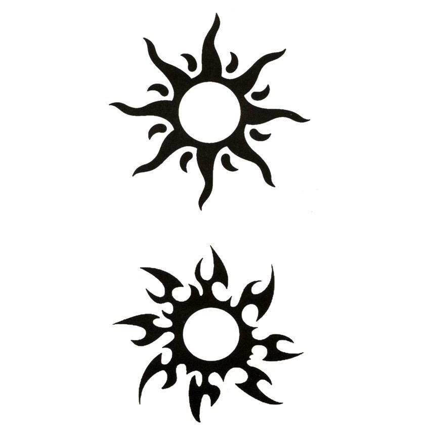 sun tattoos for men 0037