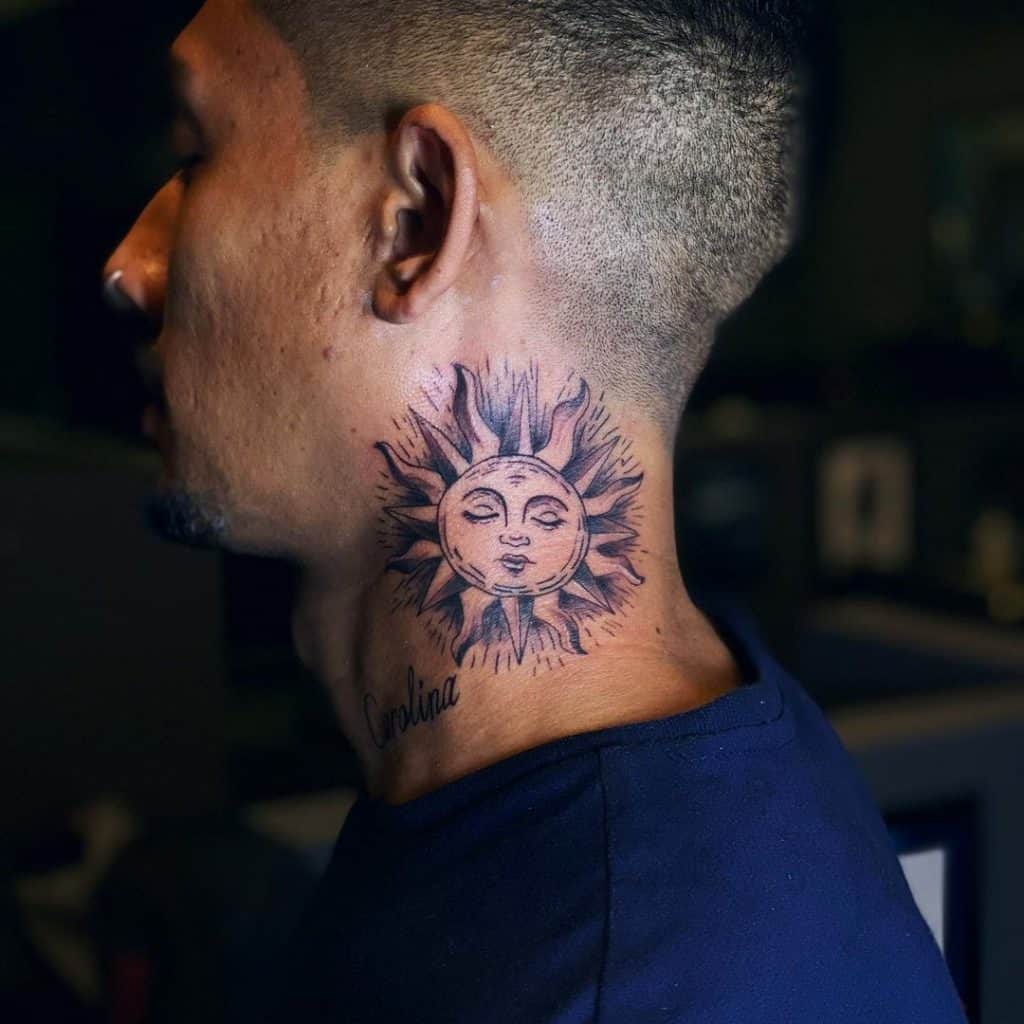 sun tattoos for men 0038