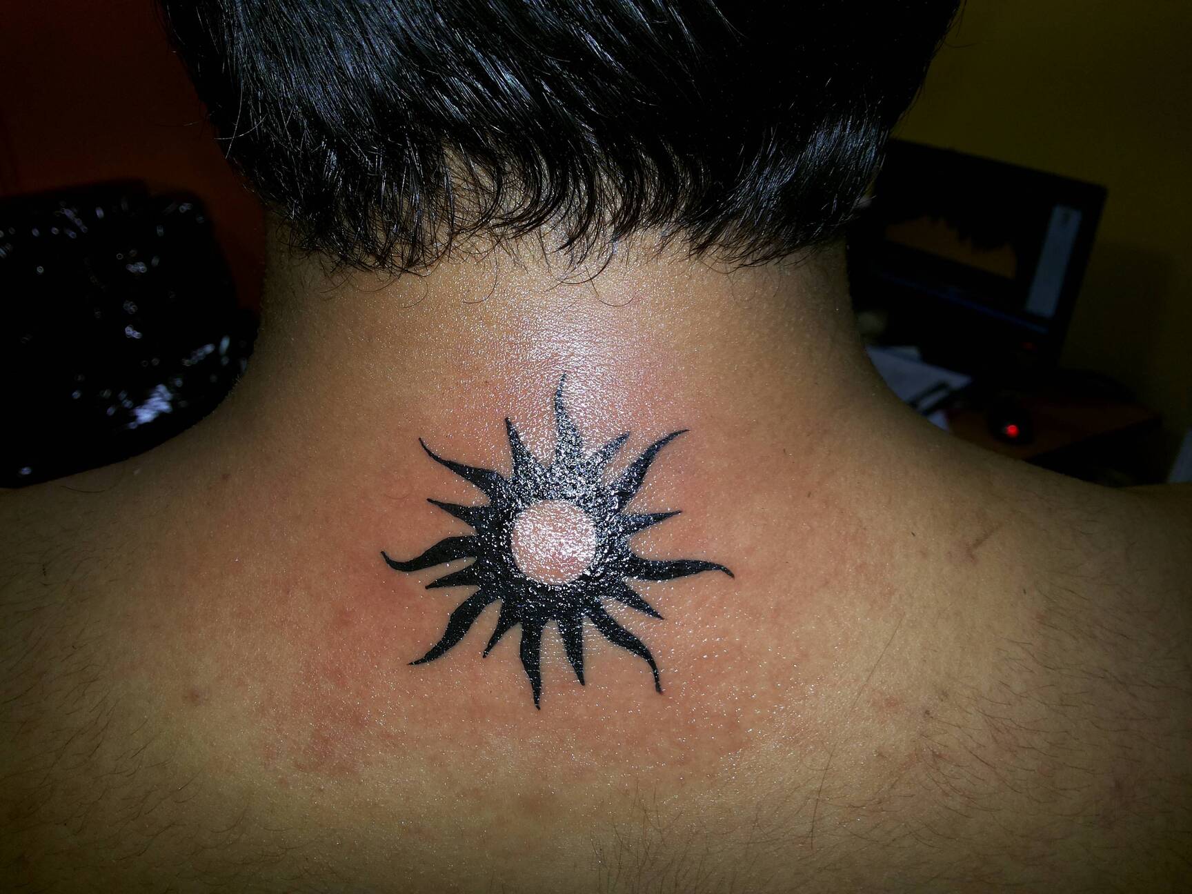 sun tattoos for men 0058