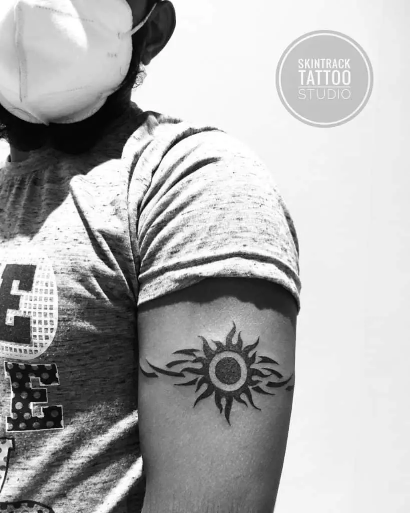 sun tattoos for men 0077