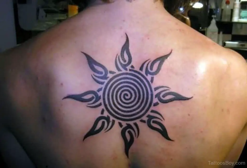 sun tattoos for men 0083