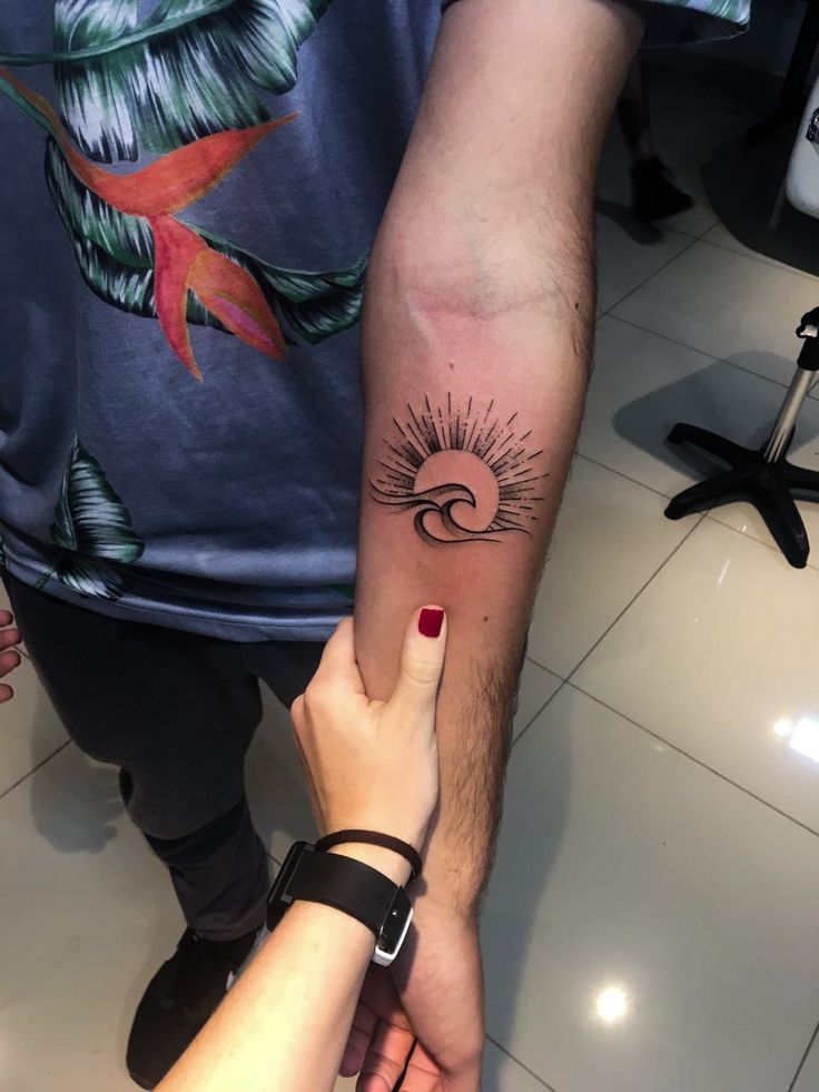 sun tattoos for men 0088