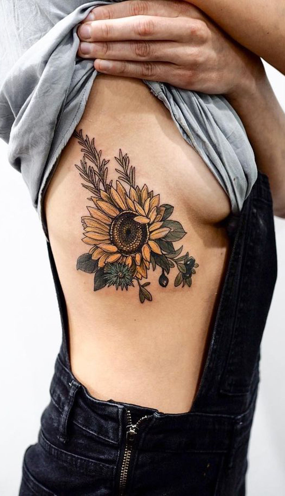 sunflower tattoos for men 0021