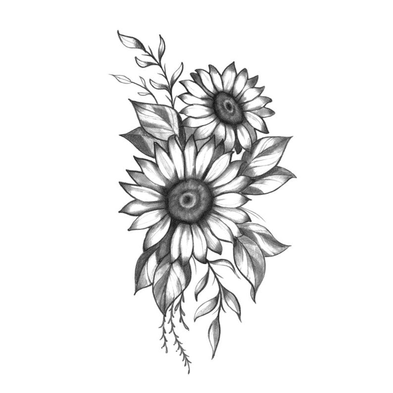 sunflower tattoos for men 0027