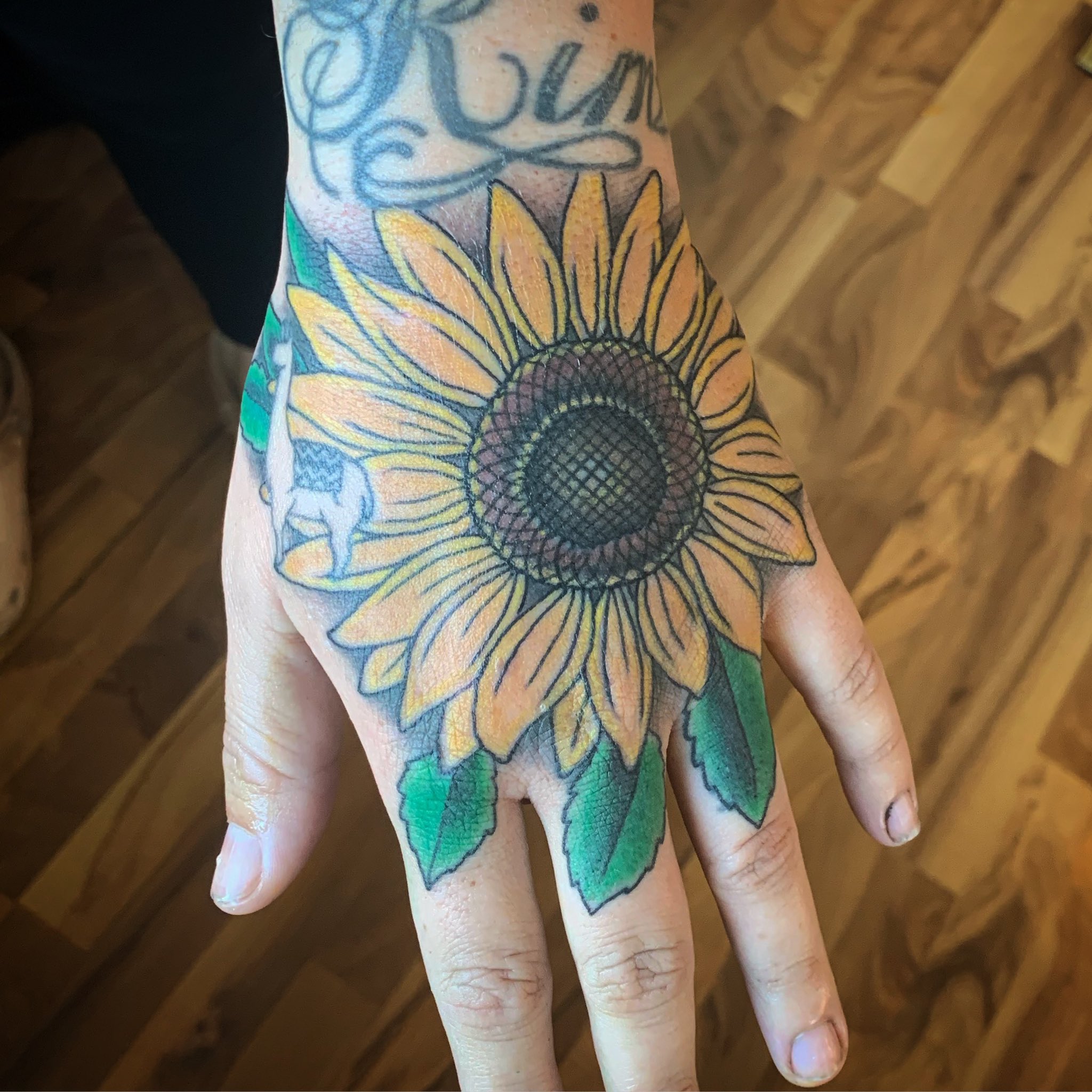 sunflower tattoos for men 0042