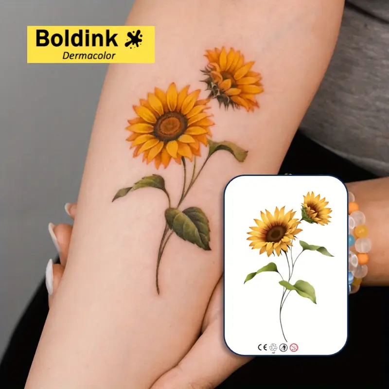 sunflower tattoos for men 0049