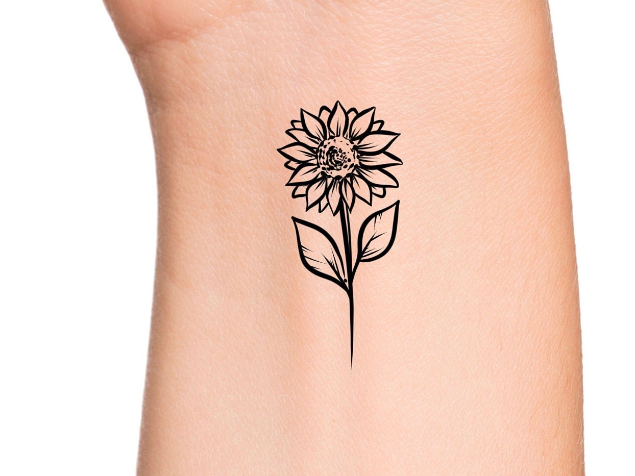 sunflower tattoos for men 0057