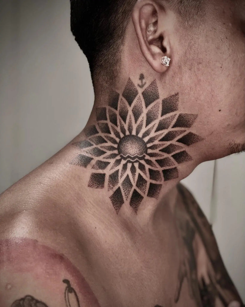 sunflower tattoos for men 0078