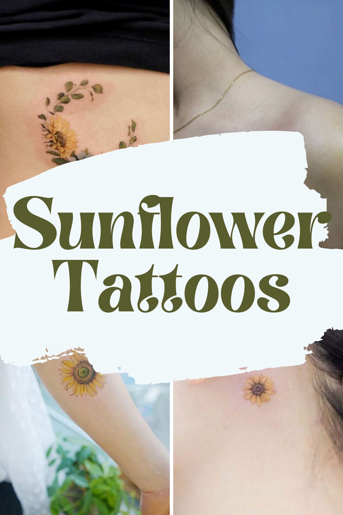 sunflower tattoos for men 0095