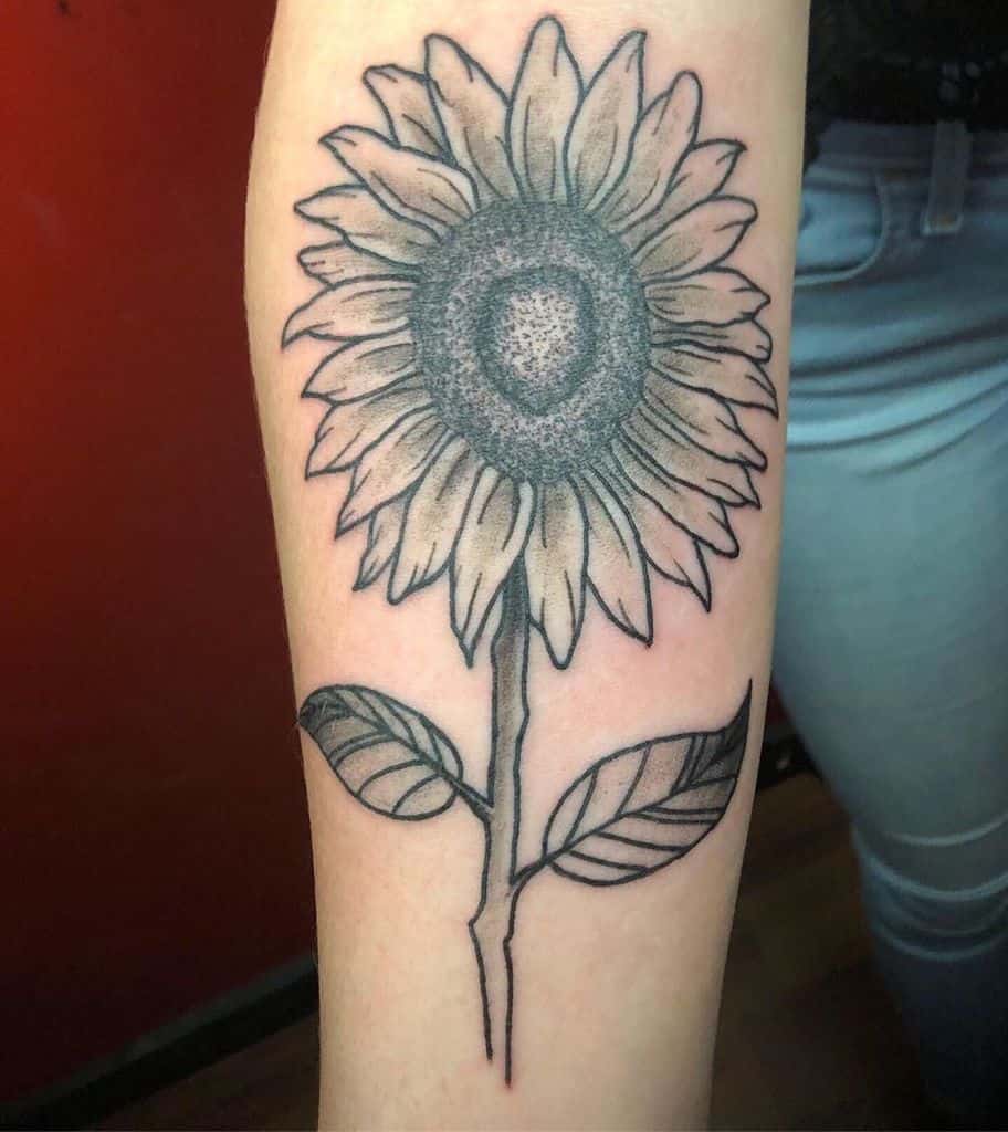 sunflower tattoos for men 0099