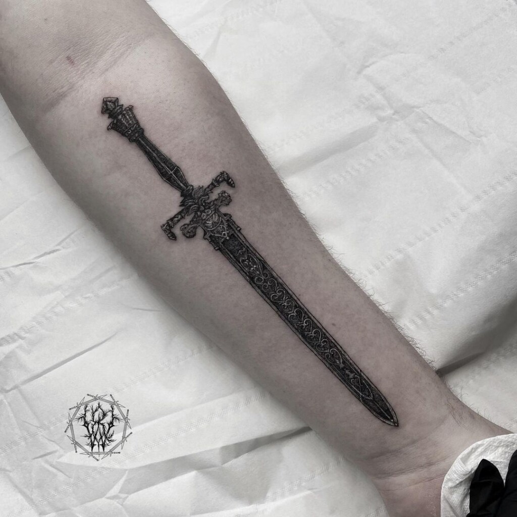 sword tattoos for men sleeve ideas