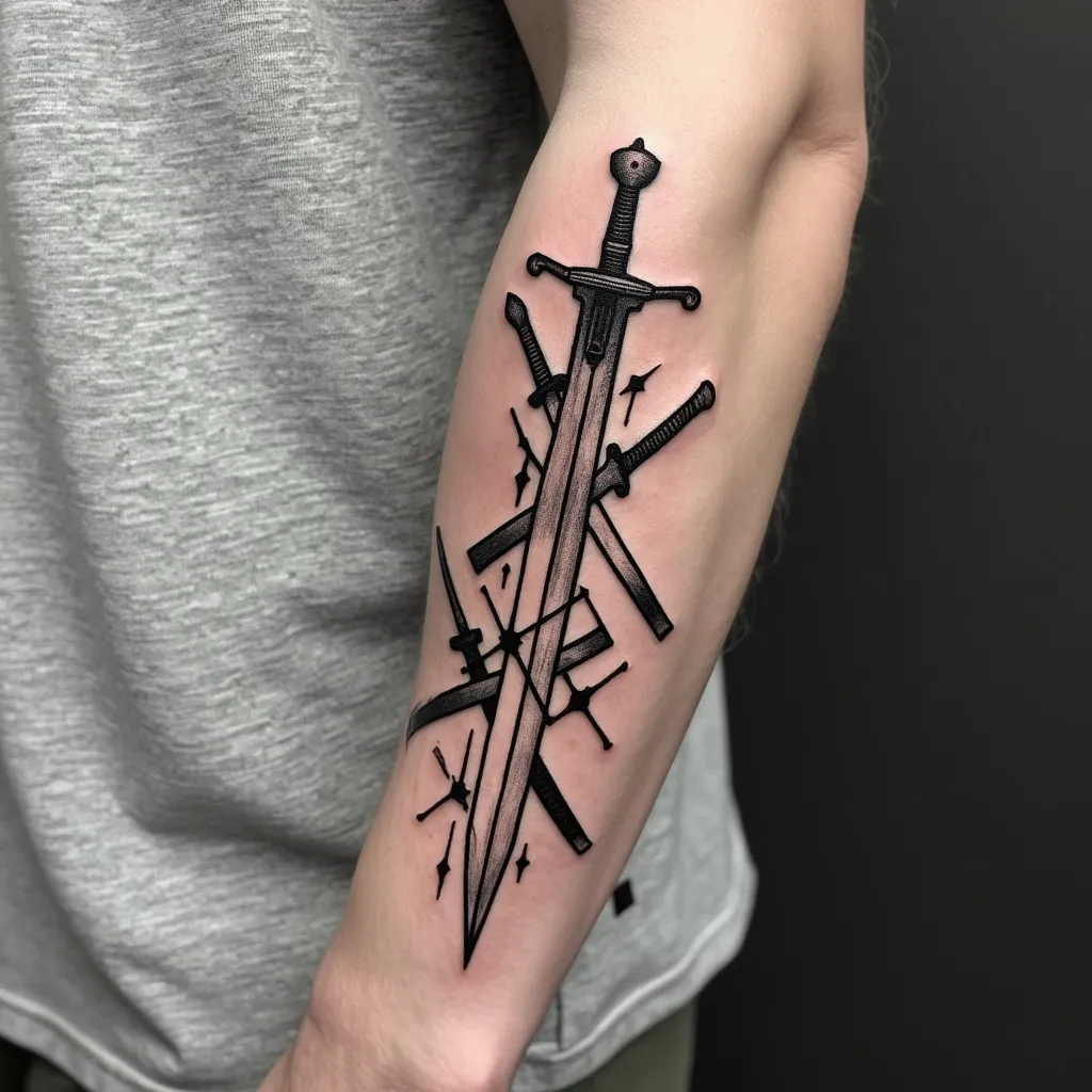 sword tattoos for men 0011