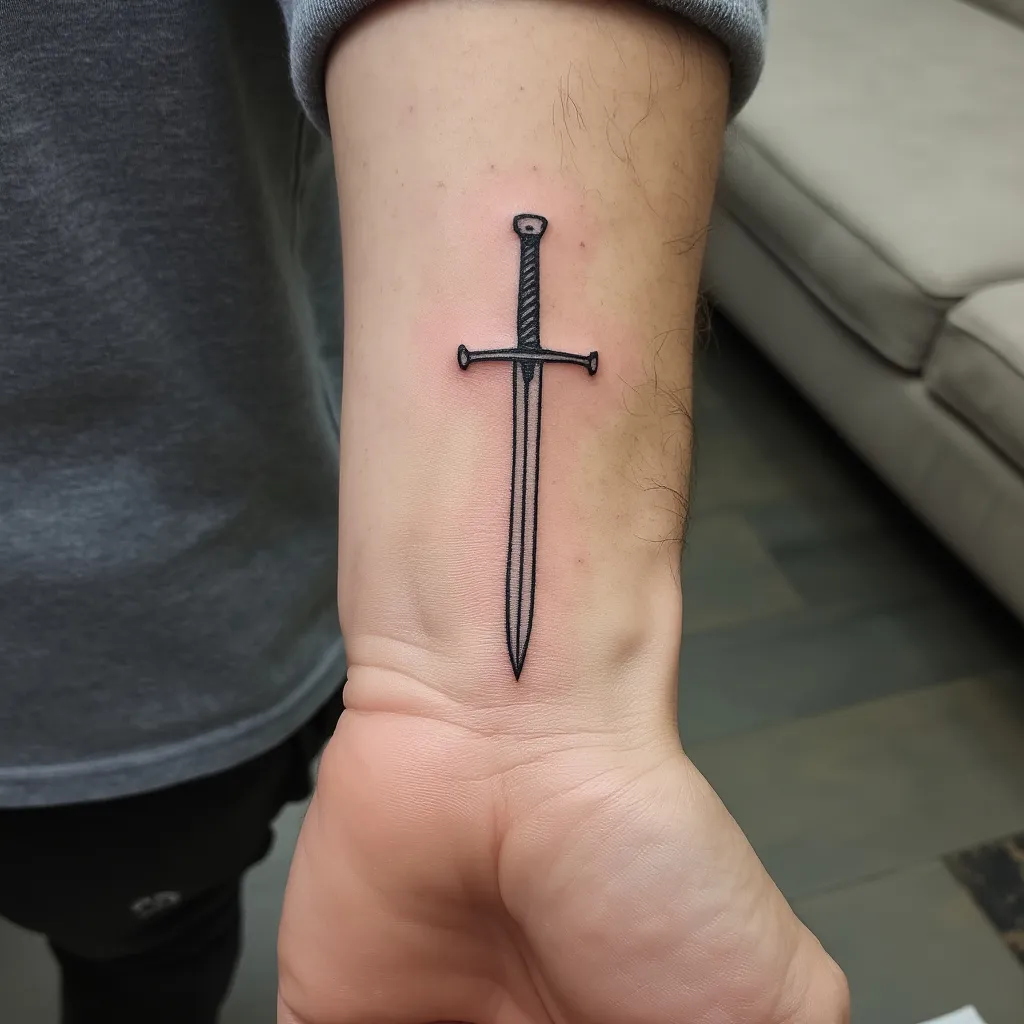 sword tattoos for men 0012