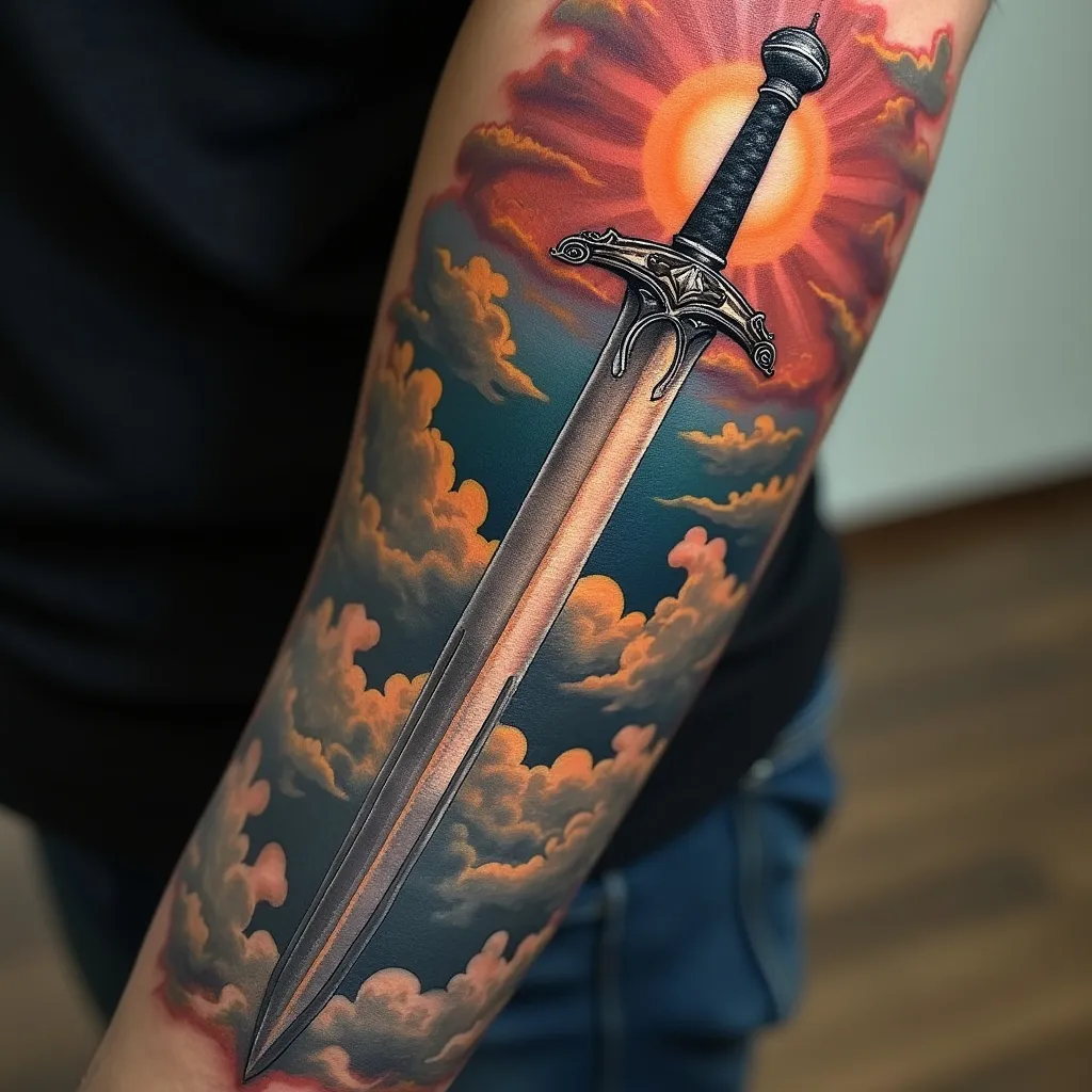 sword tattoos for men 0022