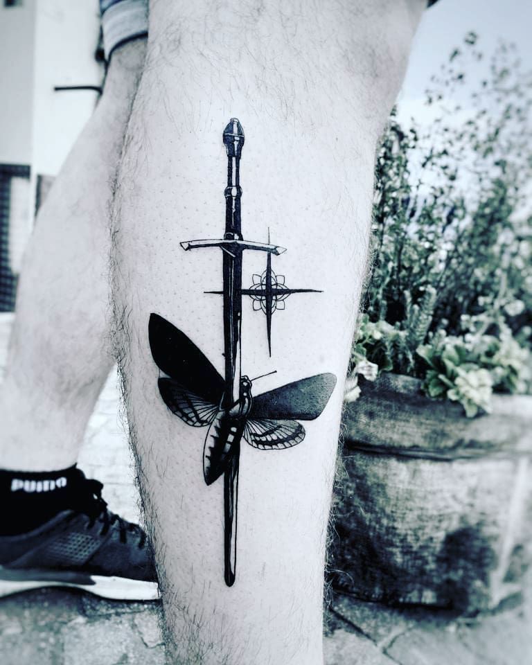 sword tattoos for men 0049