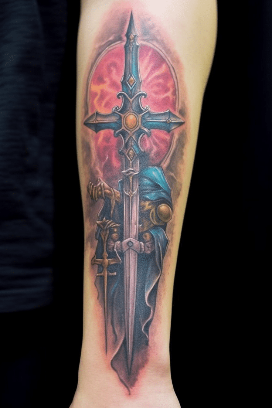 sword tattoos for men 0067