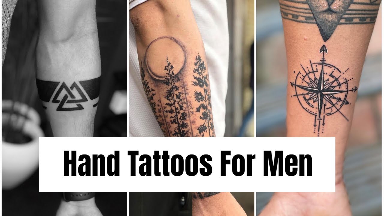 hand tattoos for men