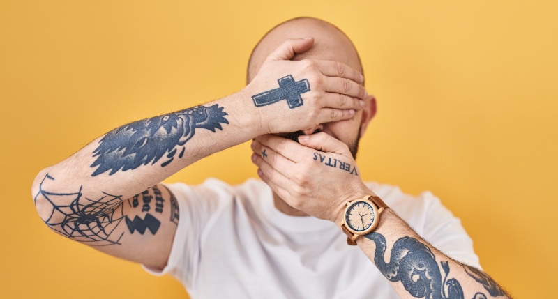 hand tattoos for men