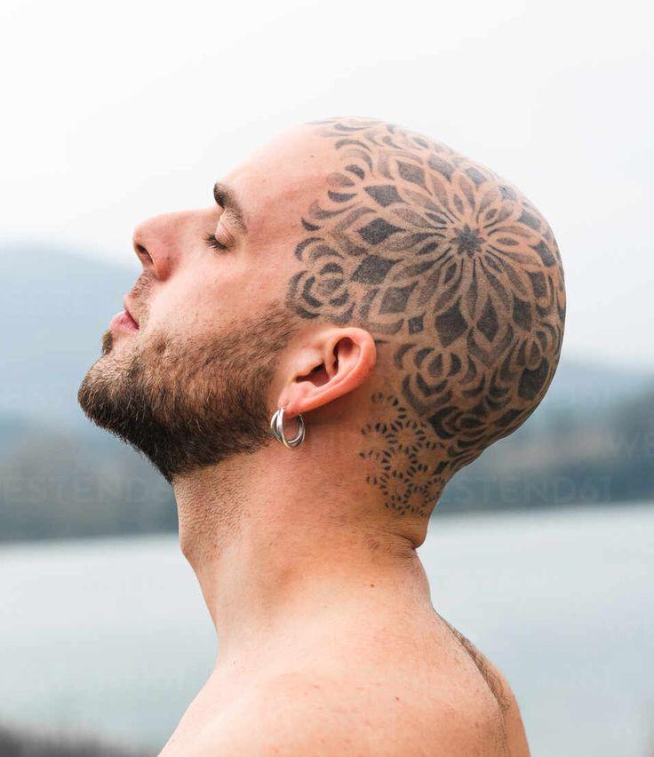 symbolic head tattoos for men