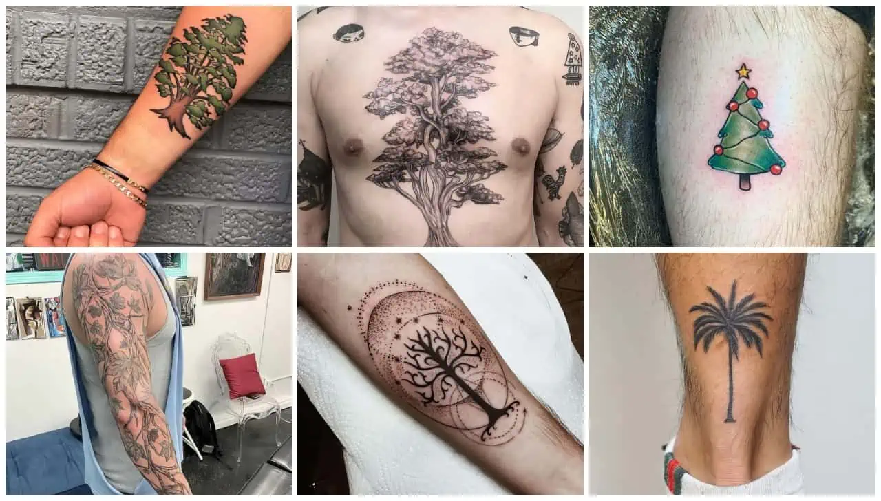 symbolism behind tree tattoos for men