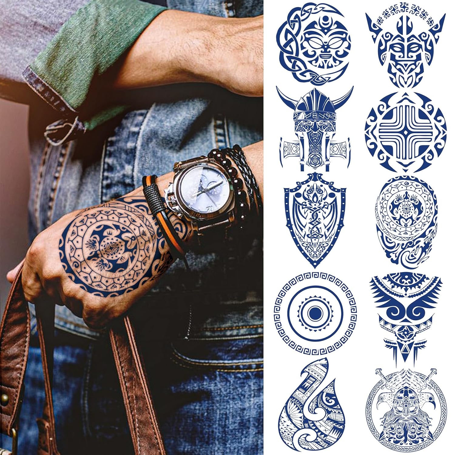 symbolism of aztec forearm tattoos for men