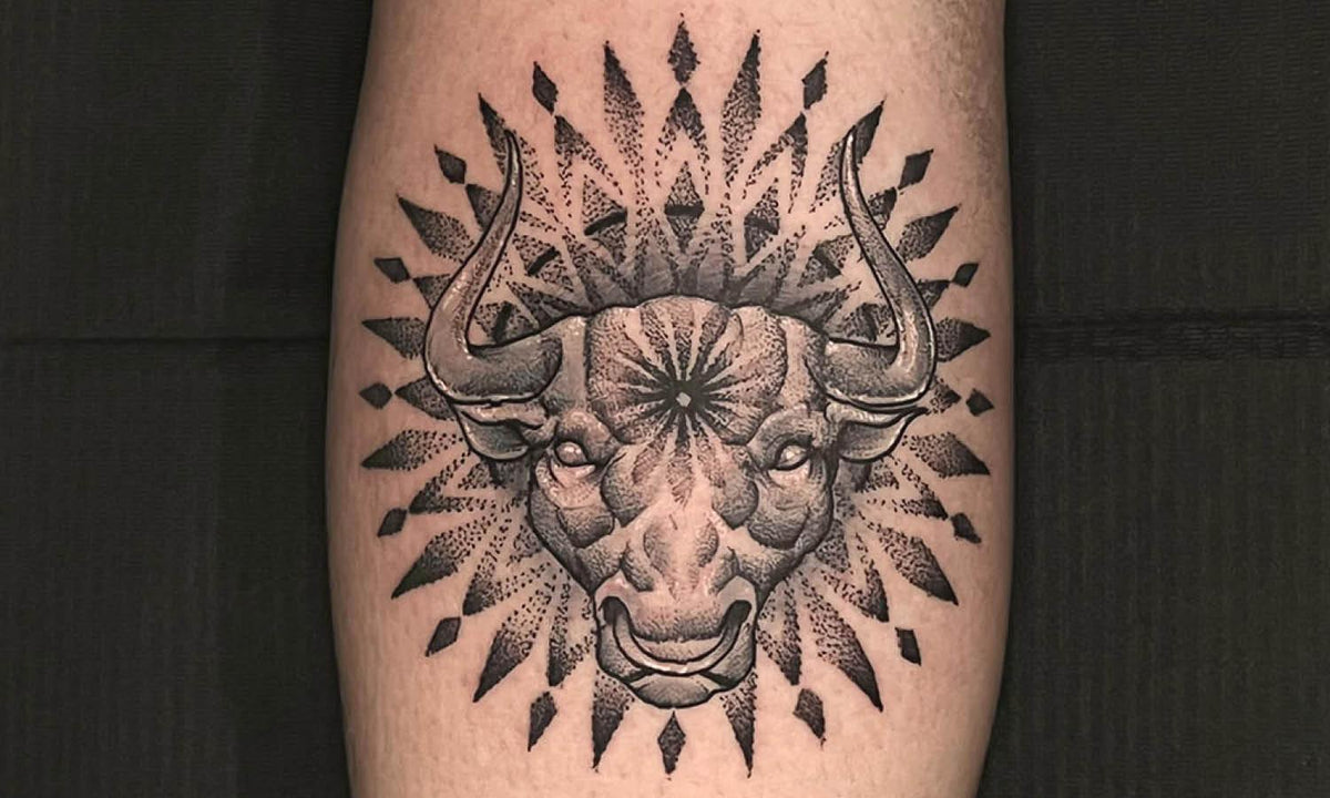 tattoo designs for men Taurus symbols