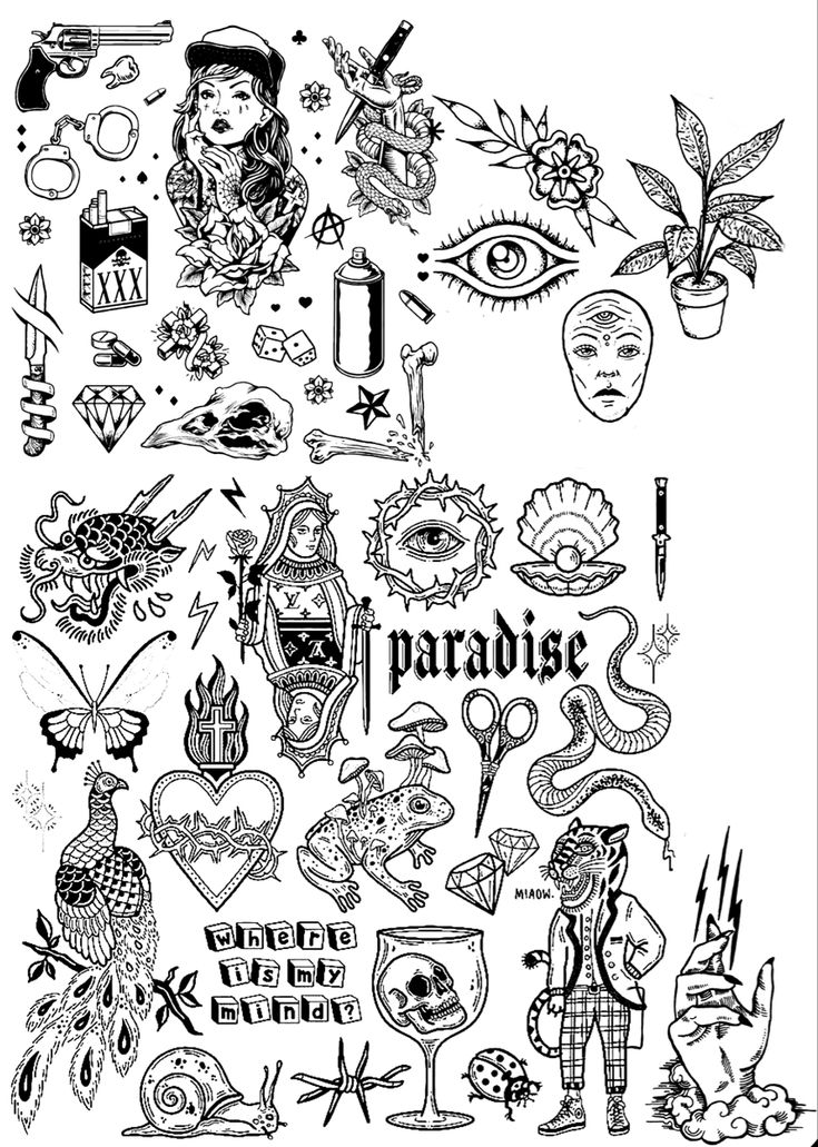 tattoo flash for men