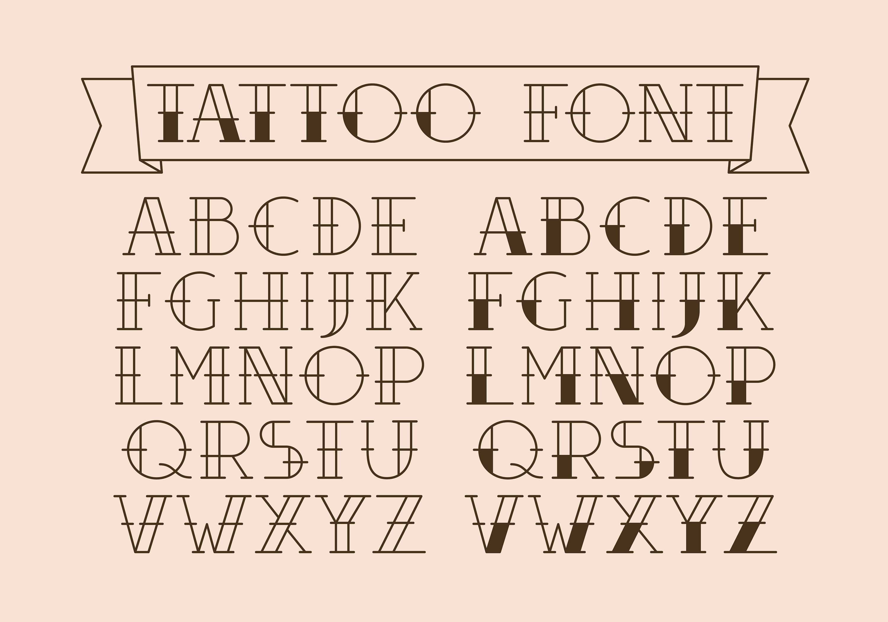 tattoo fonts for men 0013