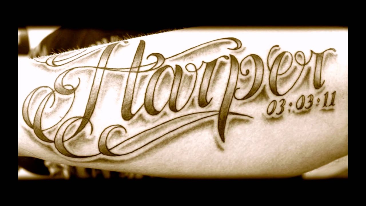 tattoo fonts for men 0022