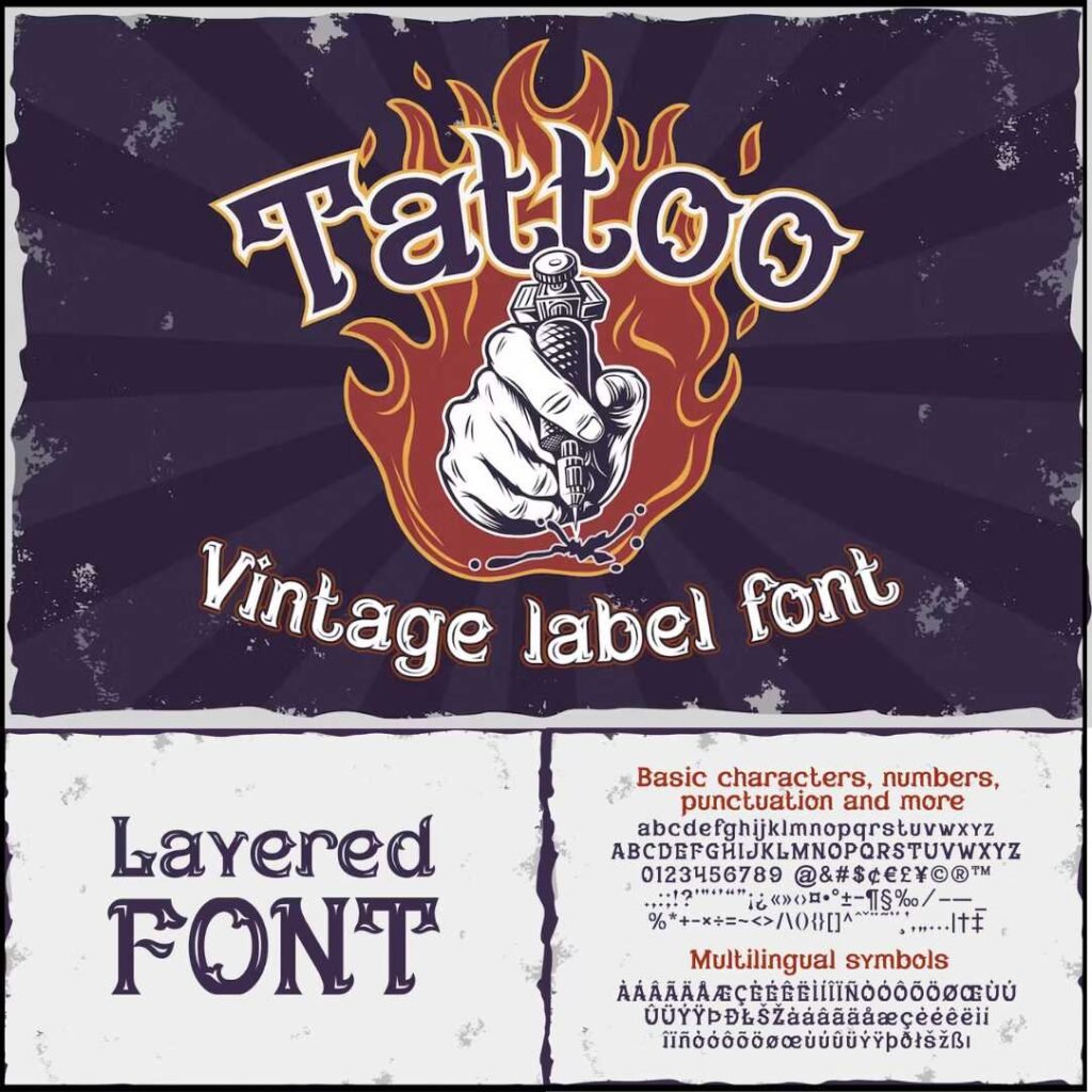 tattoo fonts for men 0059