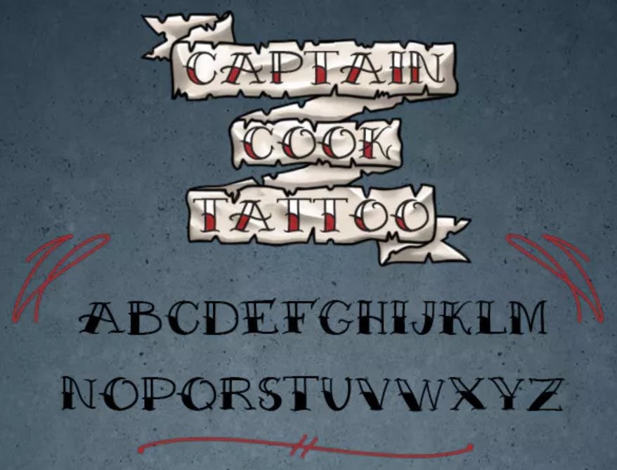 tattoo fonts for men 0064