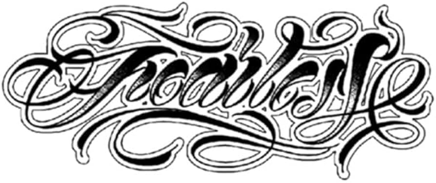 tattoo fonts for men 0065