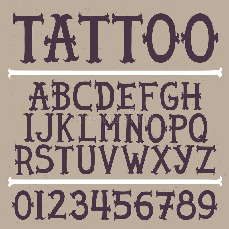 tattoo fonts for men 0069