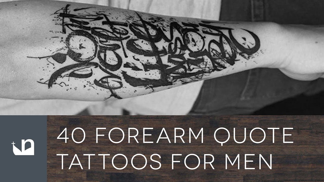 tattoo for men quotes