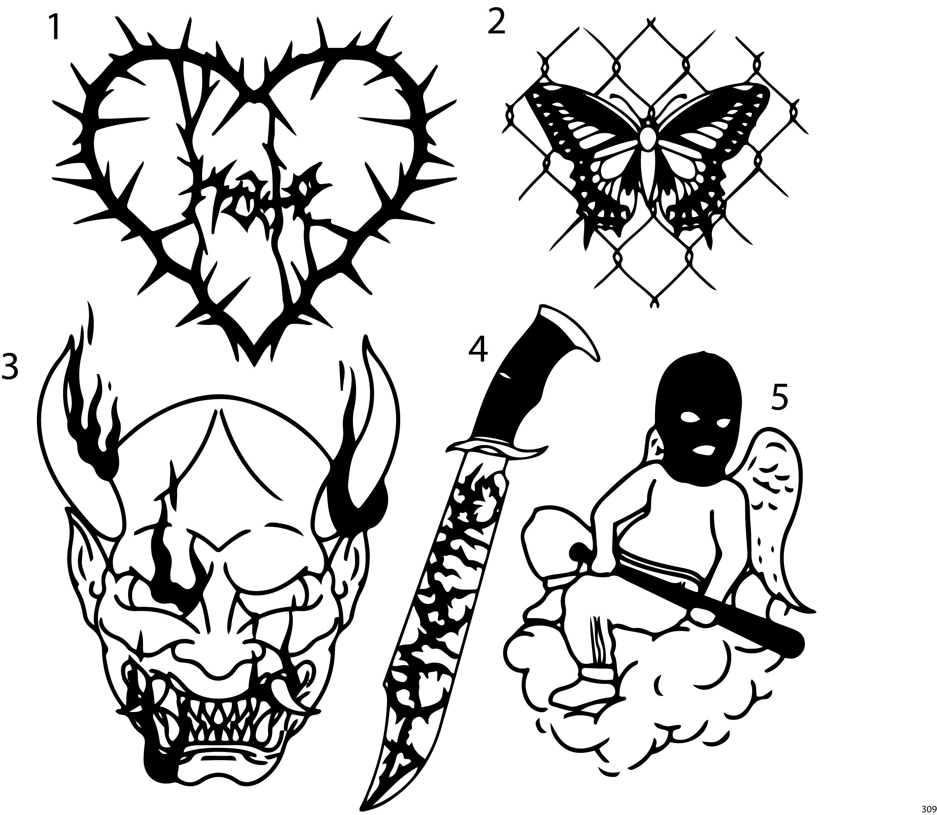 tattoo stencils for men 0010