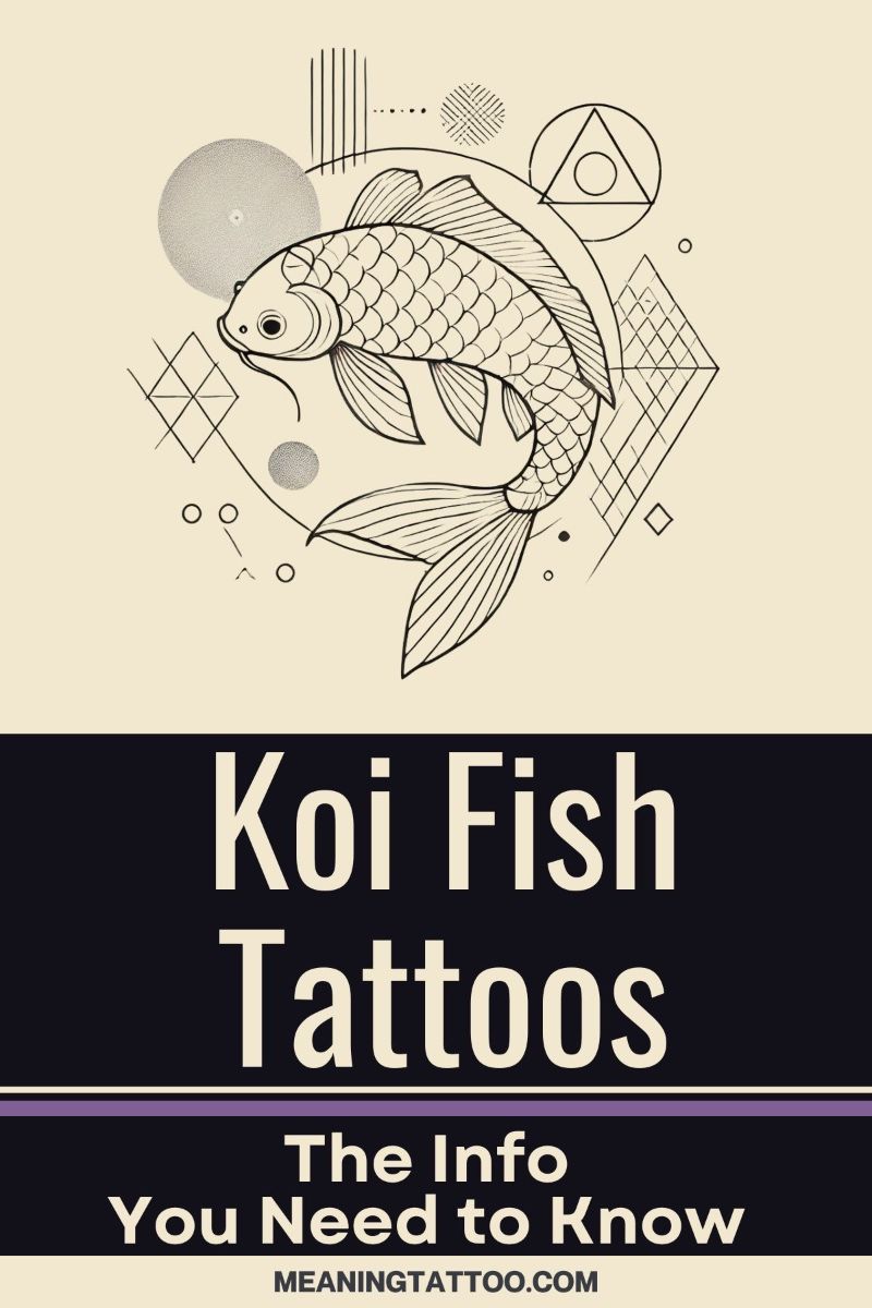 tattoos for men koi fish 0025