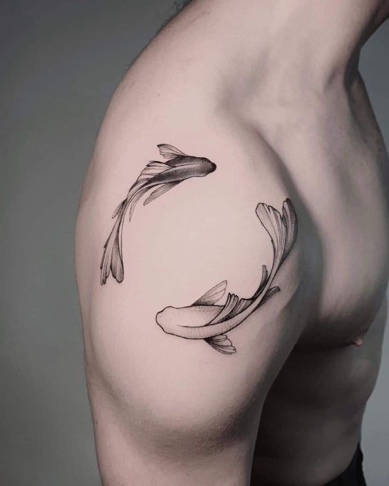 tattoos for men koi fish 0041