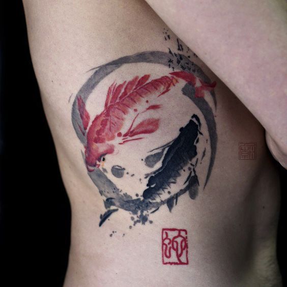 tattoos for men koi fish 0074