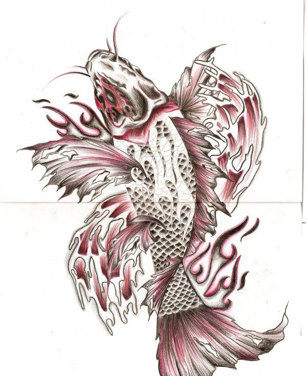 tattoos for men koi fish 0084