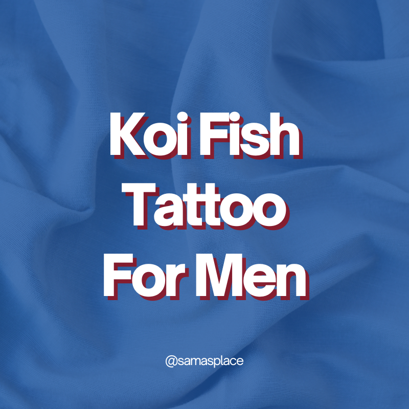 tattoos for men koi fish 0087