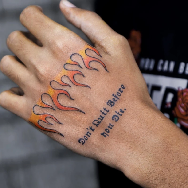 hand tattoos for men 0049